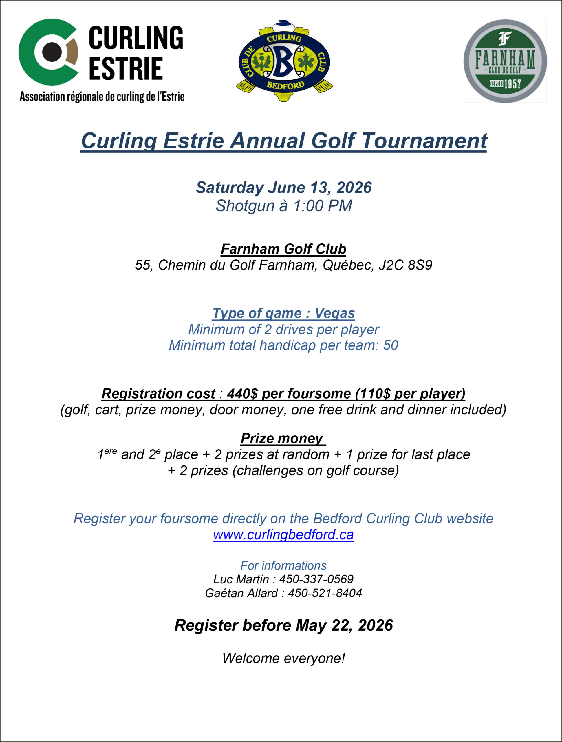 Microsoft Word - Tournoi de golf 2026